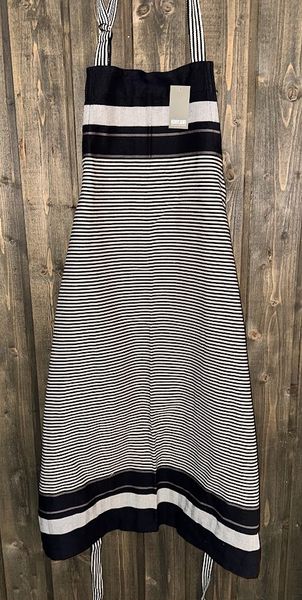 Batian forkle - sort/natur striper