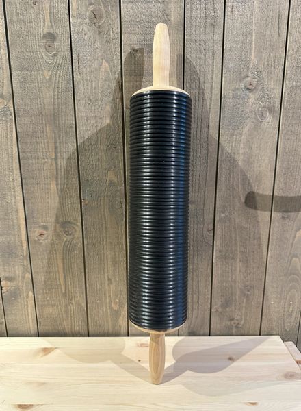 Kjevle m/belegg og lager - rillet
